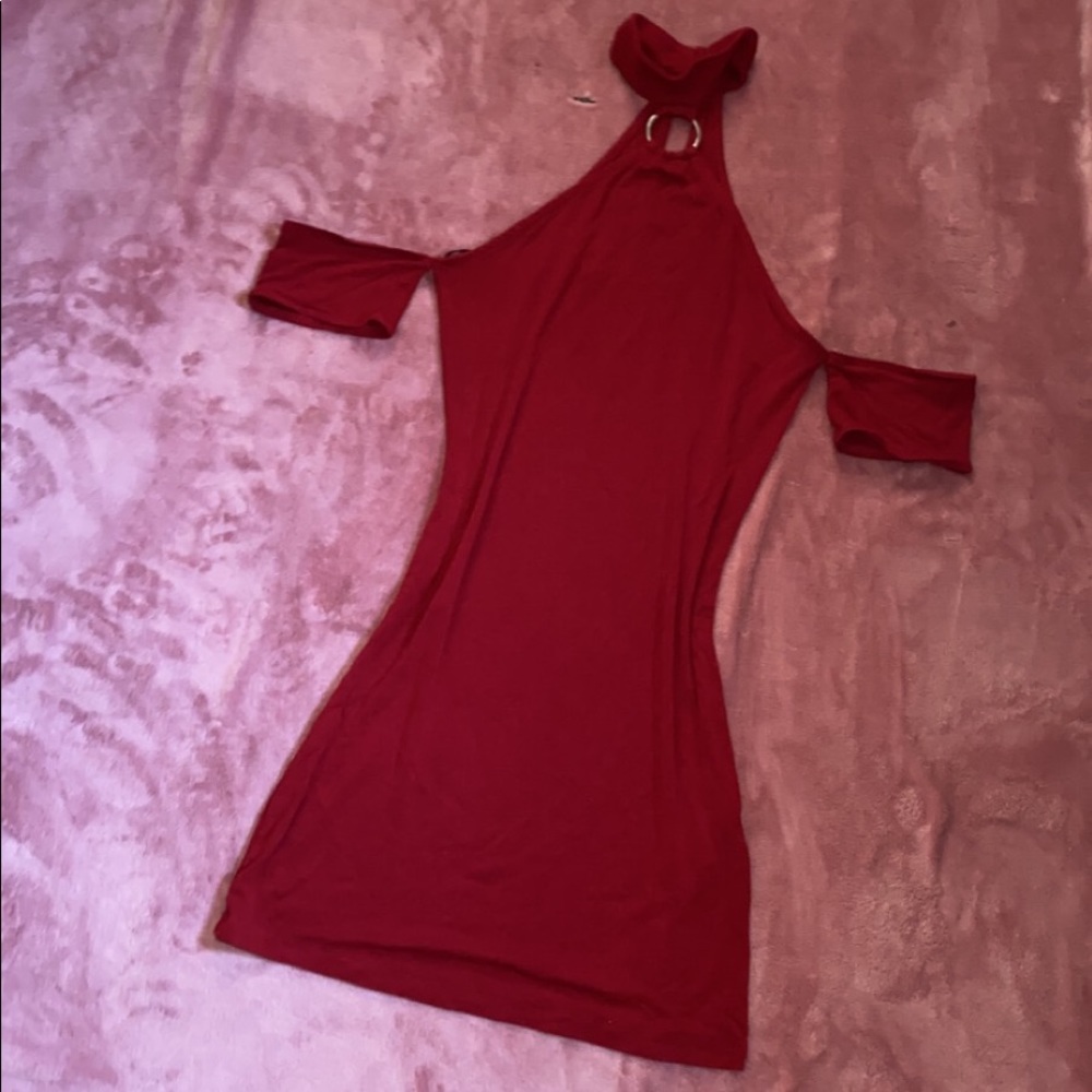 Red dress